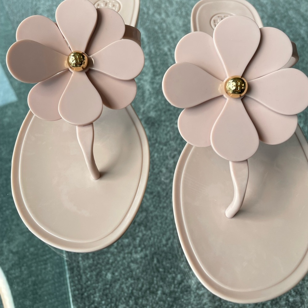 Tory Burch Flower Jelly Sandal